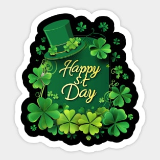 Happy St. Patrick's Day Sticker